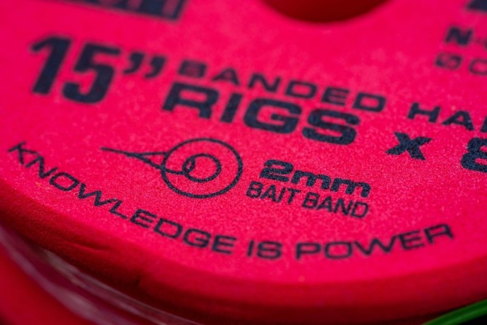 8ks - Hotový Náväzec Guru QM1 Bait Bands Rig 15 inch