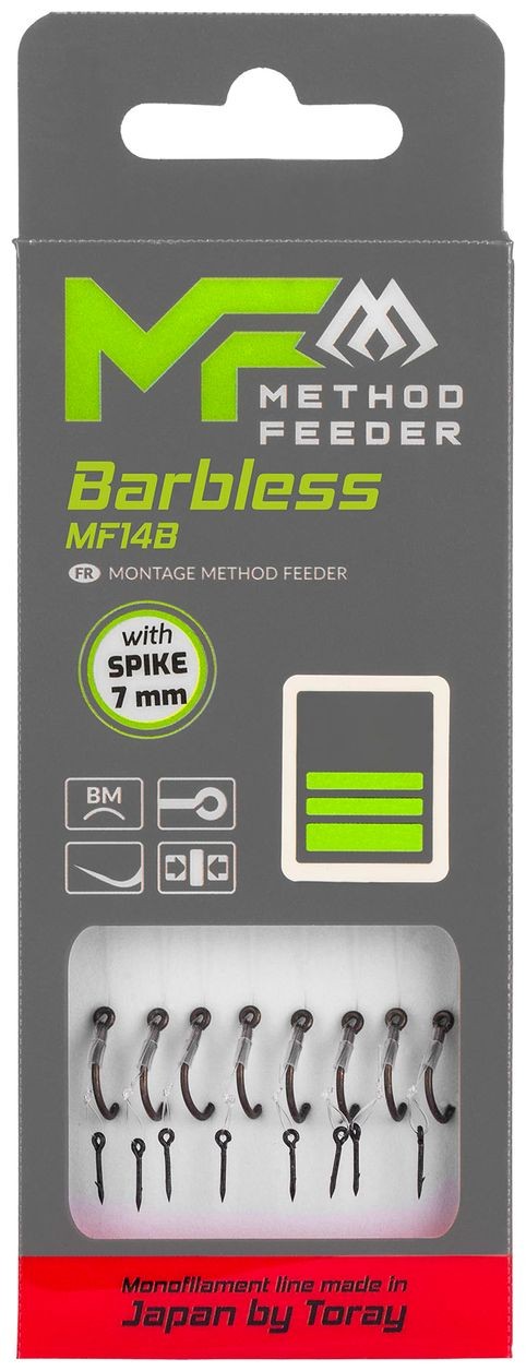 8ks - Hotový Návazec Mikado Method Feeder 10cm Bez Protihrotu