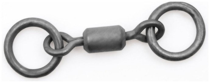 8ks - Obratlík s Dvojitým Krúžkom Korda PTFE Double Ring Swivel Veľkosť 11
