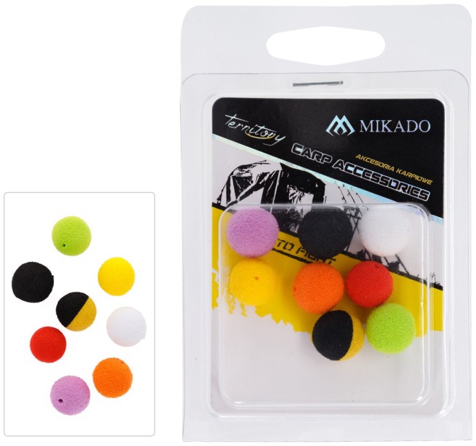 8ks - Plovajući Pjena Mikado 12mm Mix