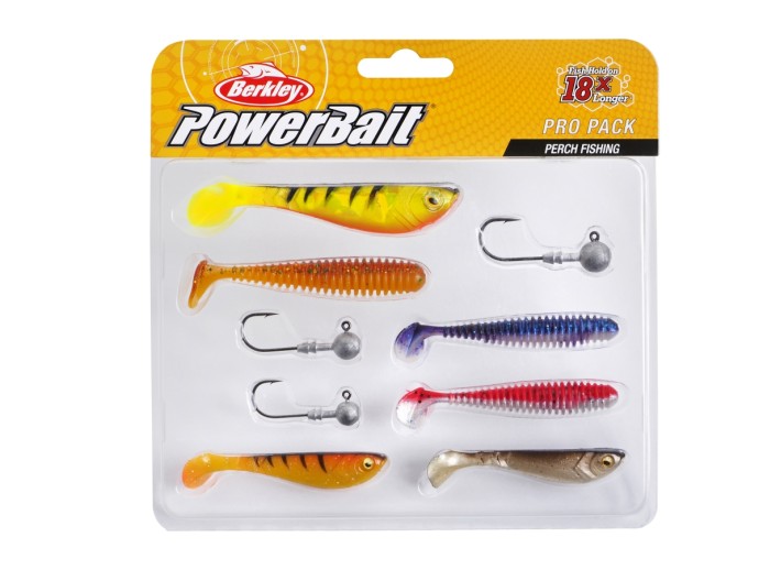 9kom - Gumeni Mamac Berkley PowerBait Pro Pack Perch Assorted