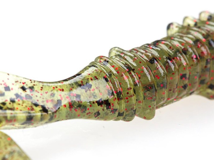 9kom - Gumeni Mamac Keitech Mad Wag Slim 4,5" 11,4cm 2,9gr