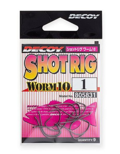 9kom - Udica Decoy Short Rig Worm 10