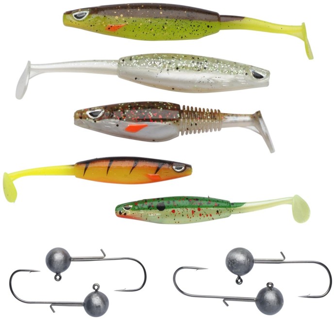 9ks - Gumová Nástraha Berkley PowerBait Sick Zander Pack Assorted