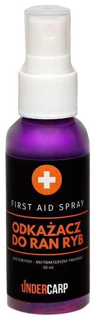 Antibakterijski Sprej UnderCarp Dezinfekcija rana za ribe - šaranske 50 ml