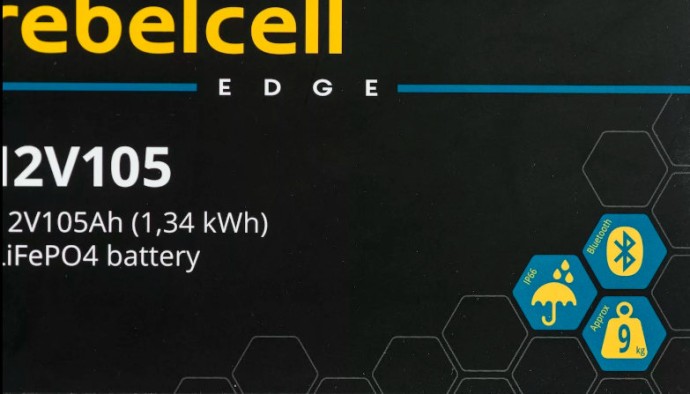 Baterie Rebelcell 12V105 Edge LiFePO4