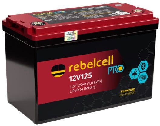 Baterie Rebelcell 12V125 PRO LiFePO4