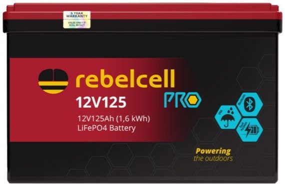 Baterie Rebelcell 12V125 PRO LiFePO4