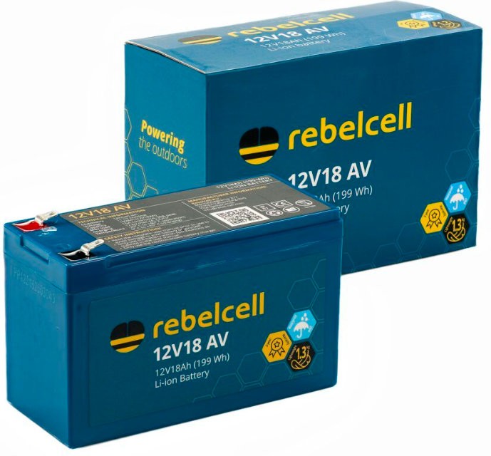 Baterie Rebelcell 12V18 AV Lithium Battery