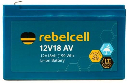 Baterie Rebelcell 12V18 AV Lithium Battery