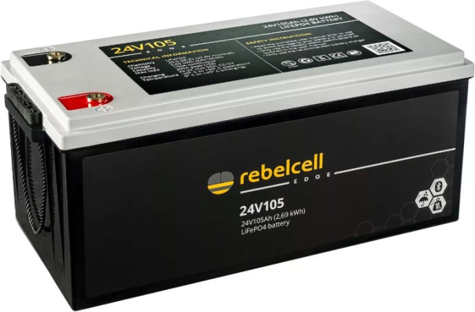 Baterie Rebelcell 24V105 EDGE LiFePO4