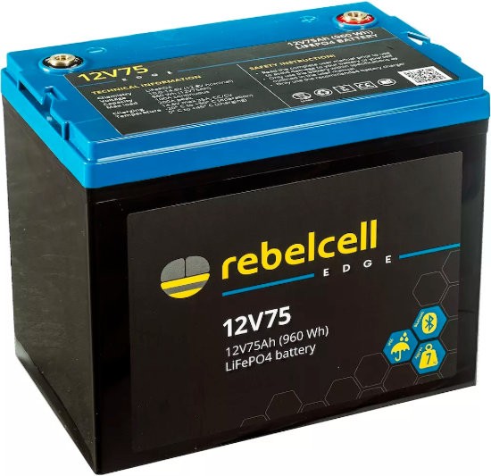 Baterija Rebelcell 12V75 EDGE LiFePO4