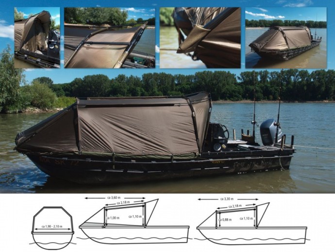 Bivak za čamac Black Cat Special Boat Cave II