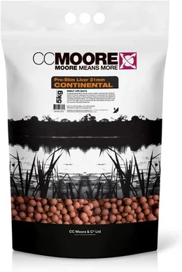 Boilie CC Moore Pro-Stim Liver Continental 21mm 5kg