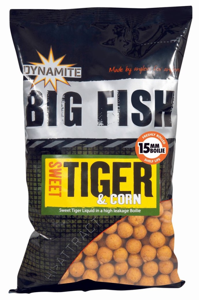 Boilie Dynamite Baits Big Fish Sweet Tiger & Corn
