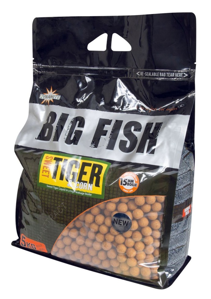 Boilie Dynamite Baits Big Fish Sweet Tiger & Corn