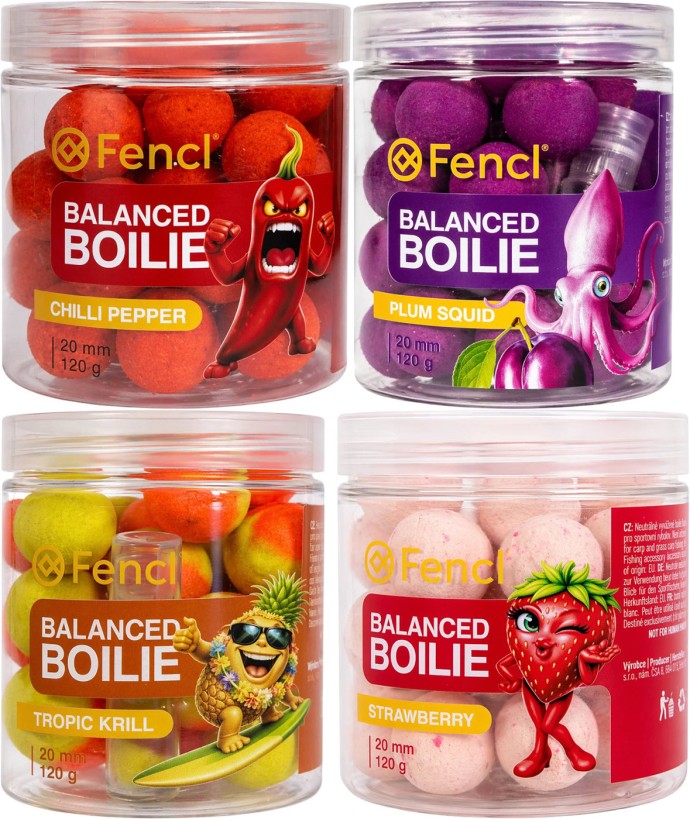 Boilie Fencl Balanced 20mm 120gr