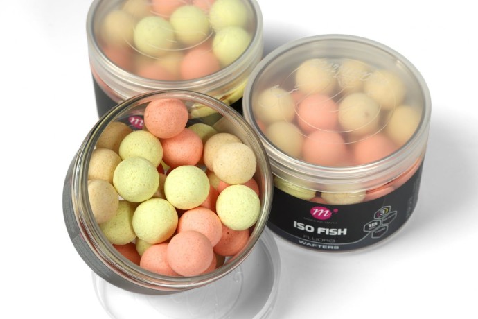 Boilie Mainline ISO Sweet Fluoro Wafters 15mm Pink, Yellow, White