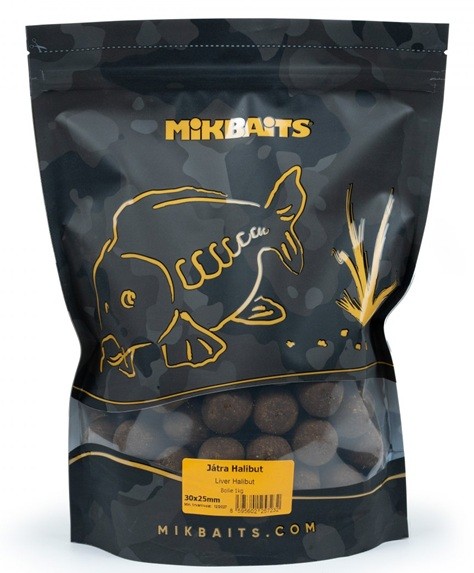 Boilie Mikbaits Catfish Sumec Serija - Játra Halibut 1kg