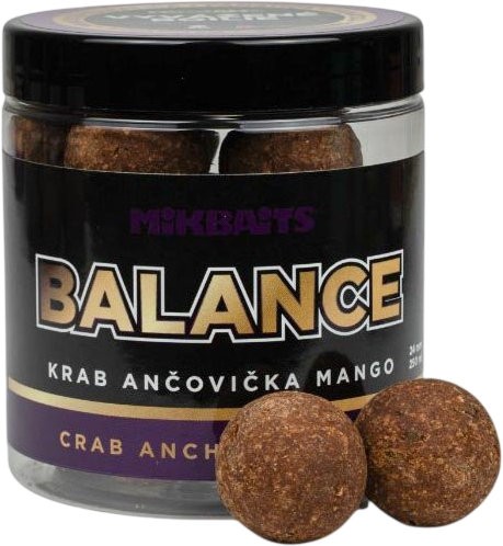 Boilie Mikbaits Fanatica Balance - Krab Ančovička Mango 250ml