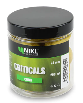 Boilie Nikl Criticals 250ml Corn