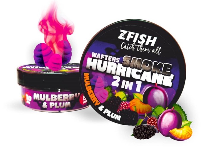 Boilie Zfish Dimljeni Hurricane Wafters 2u1 Slani Karamel