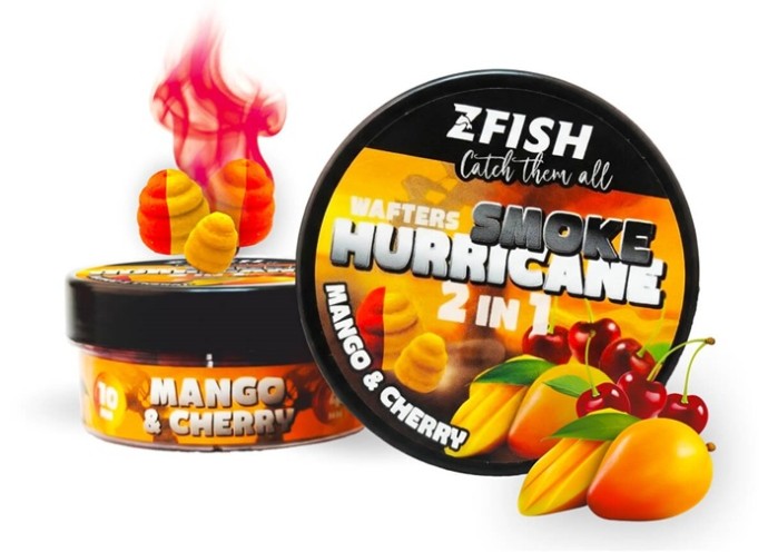 Boilie Zfish Smoked Hurricane Wafters 2in1 Salted Caramel