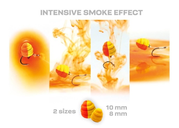 Boilie Zfish Smoked Hurricane Wafters 2in1 Salted Caramel