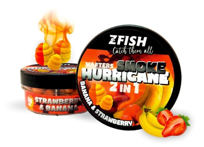 Boilie Zfish Smoked Hurricane Wafters 2in1 Salted Caramel