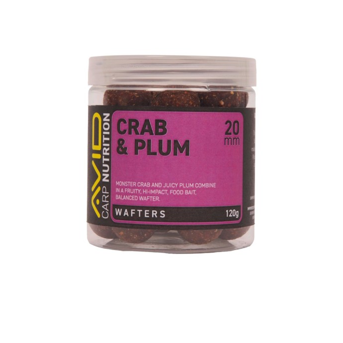 Boilies Avid Crab & Plum Wafter