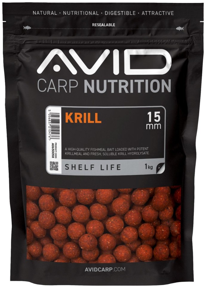 Boilies Avid Krill Boilies