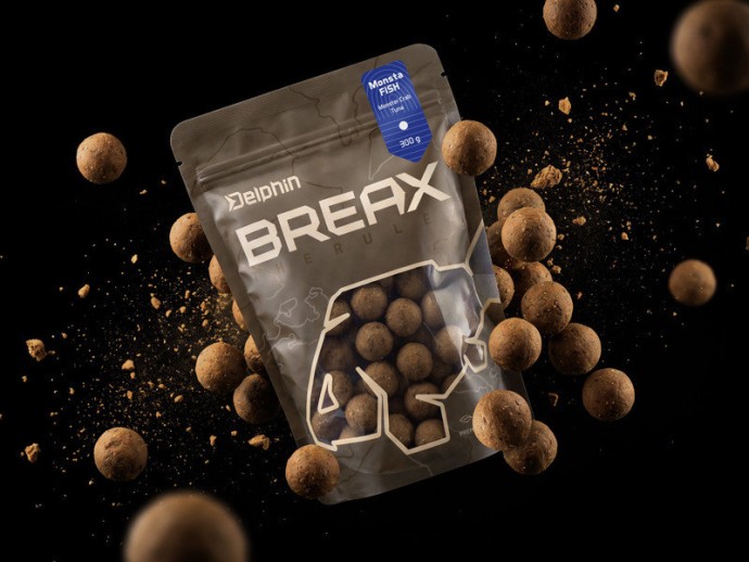 Boilies Delphin BreaX MonstaFISH Monster Krab-Tuňák