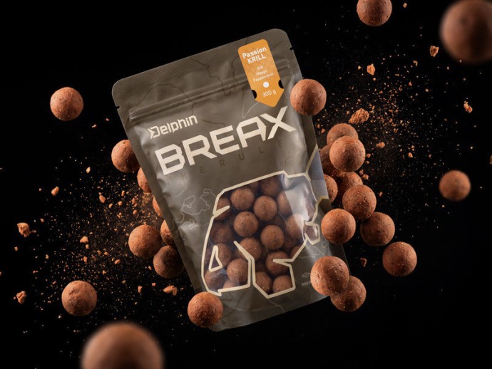 Boilies Delphin BreaX PassionKRILL Krill-Mango
