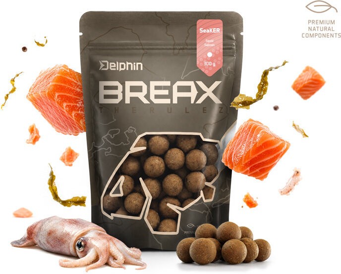 Boilies Delphin BreaX SeaKER Oliheň-Losos