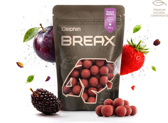 Boilies Delphin BreaX SweetBERRY Dud-Jagoda-Šljiva