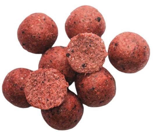 10kg Boilies DK Fishing Power Attract Jahoda 20mm + Booster BESPLATNO