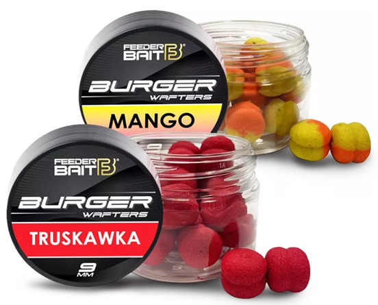 Boilies Feeder Bait Burger Wafters 9mm