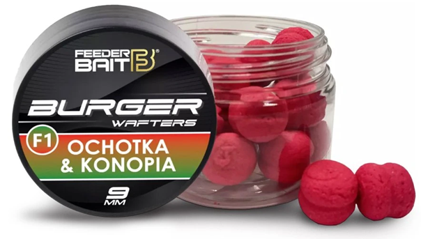 Boilies Feeder Bait Burger Wafters 9mm