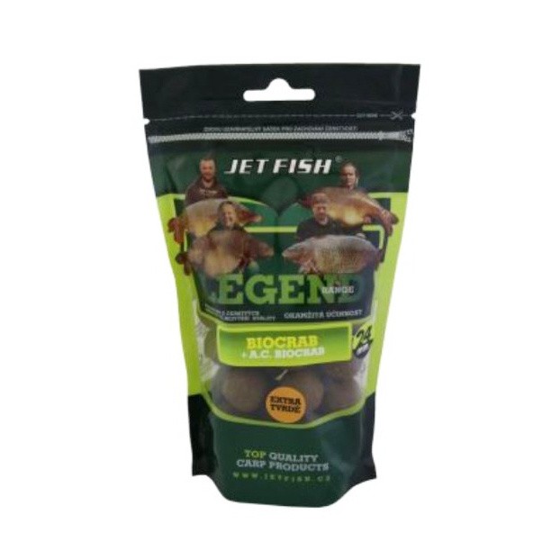 Boilies JetFish Legend Range Extra Tvrdé 24mm 250gr