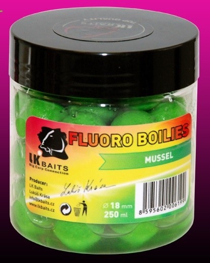 Boilies LK Baits Fluoro 18mm 250gr