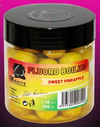 Boilies LK Baits Fluoro 18mm 250gr