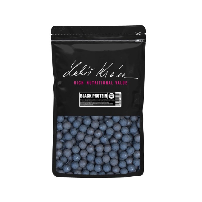 Boilies LK Baits Lukas Krasa Black Protein 30mm 1kg