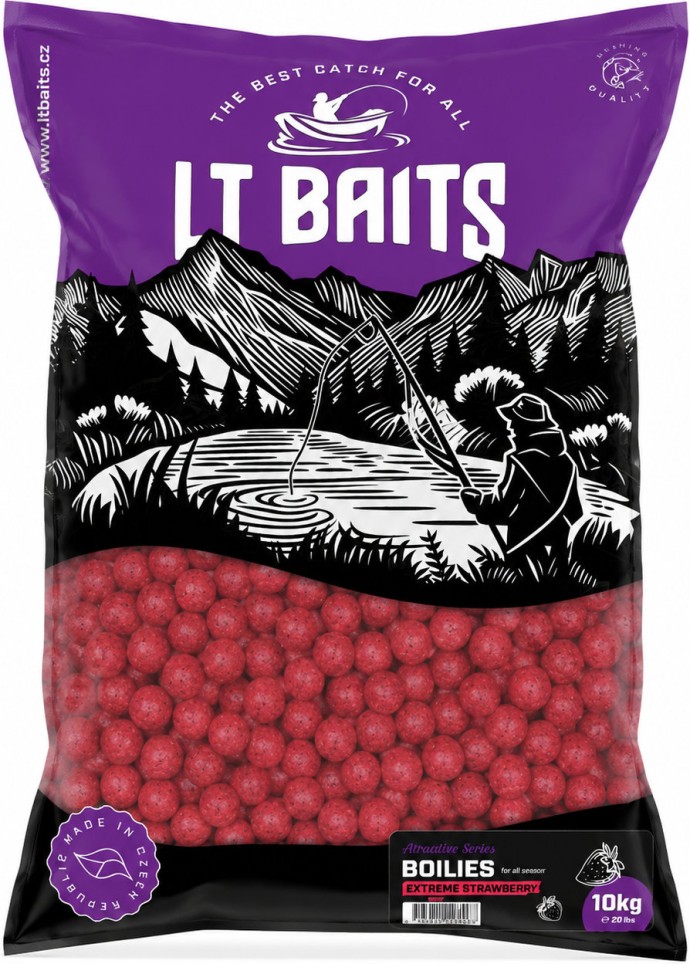 Boilies LT Baits Extreme Strawberry 10kg