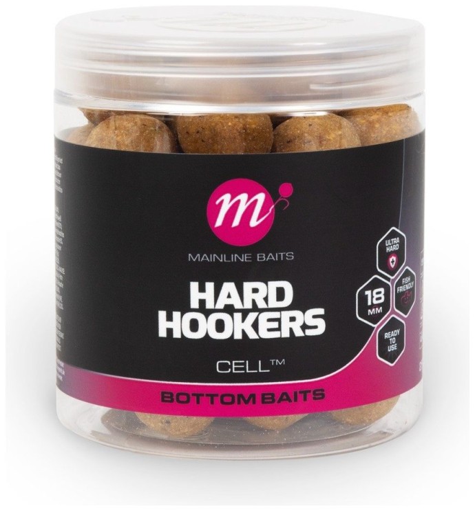 Boilies Mainline Hard Hookers 18mm 250ml