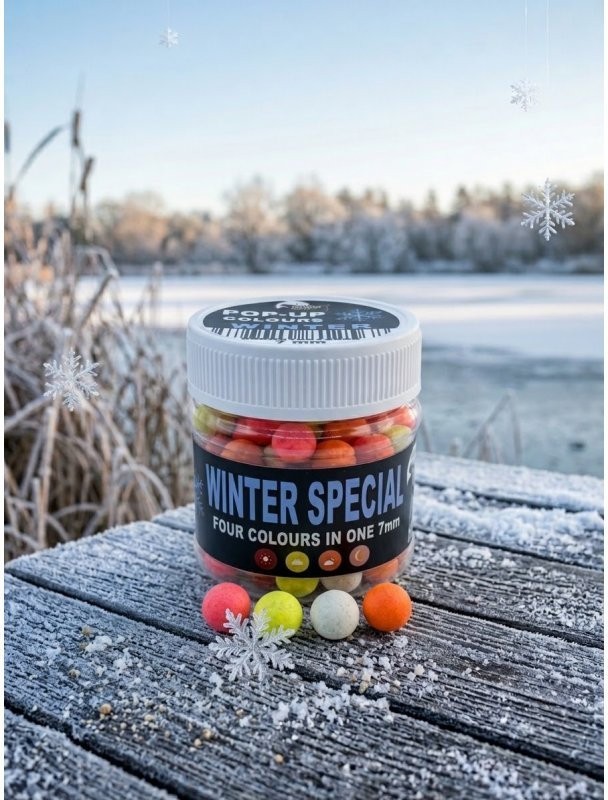 Boilies Method Feeder Fans Pop-Up 7mm 50ml Winter Special