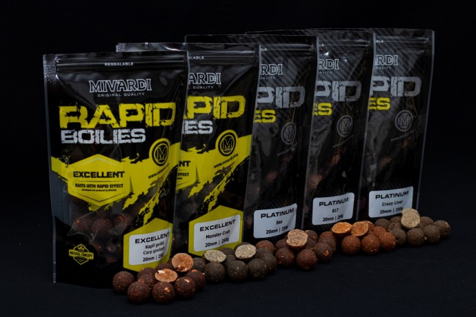 Boilies Mivardi Rapid Excellent Monster Crab