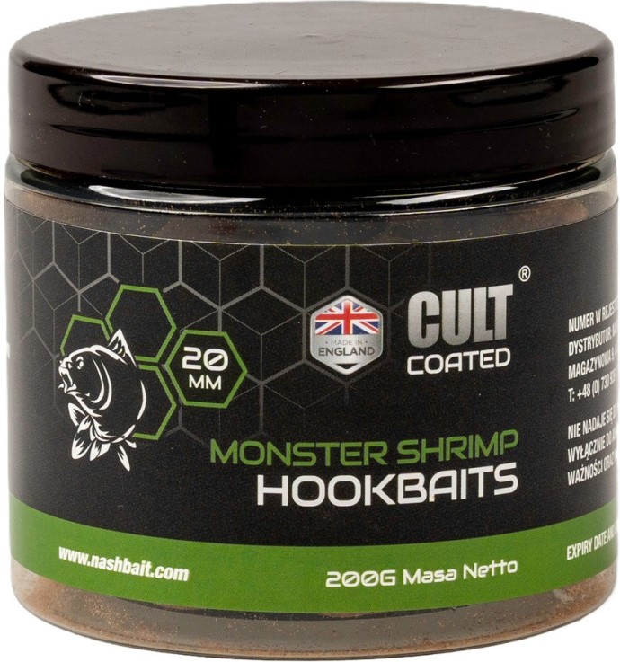 Boilies Nash Monster Shrimp Signal Coated Hookbaits 2024 Boilies Nash Monster Shrimp Signal Coated Hookbaits 2024