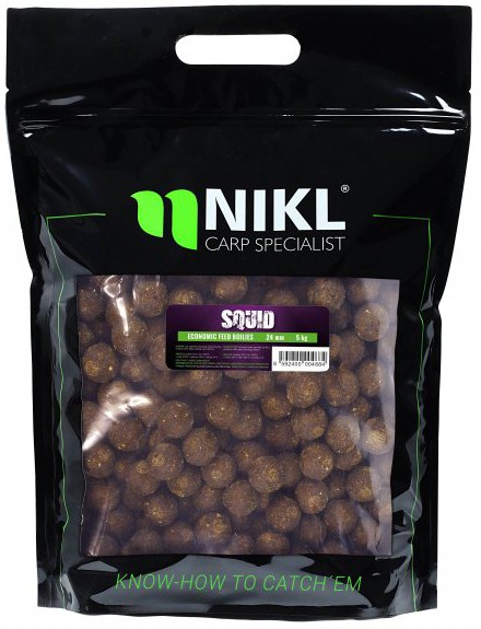 Boilies Nikl Economic Feed Squid 5kg