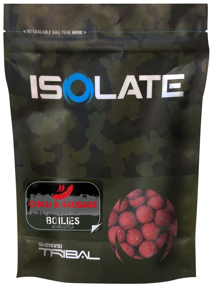 Boilies Shimano Isolate Chilli Sausage