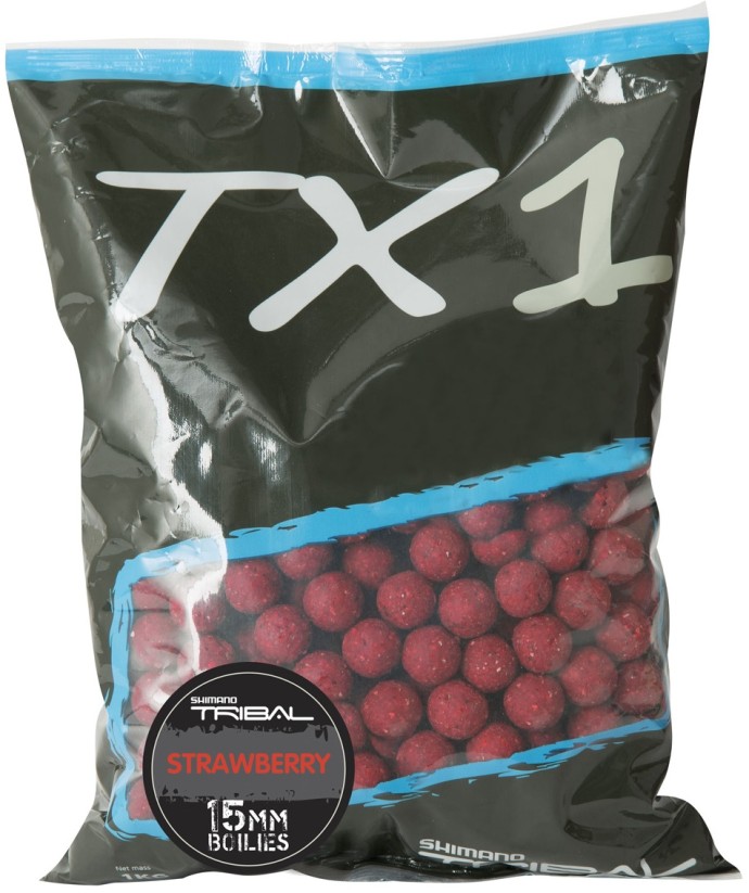Boilies Shimano TX1 Strawberry 20mm 5kg Akcija 2 + Pop-Ups BESPLATNO